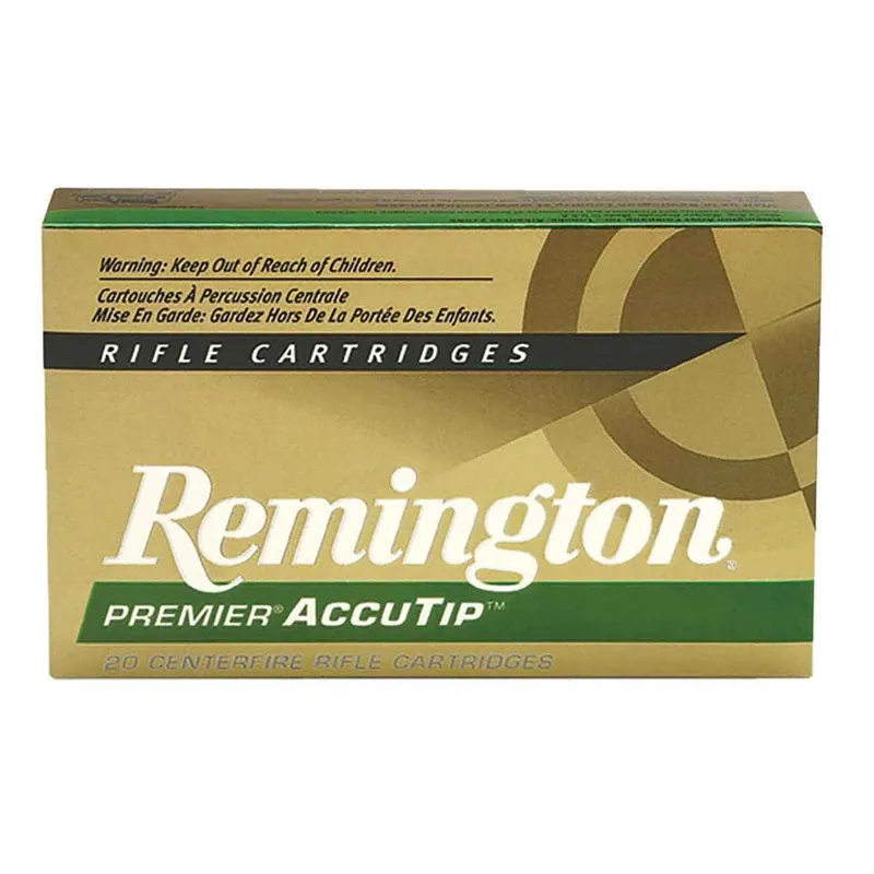 Remington Premier AccuTip 270 Winchester 130 Grain Boat Tail Rifle Ammo 20 Rounds PRA270WA
