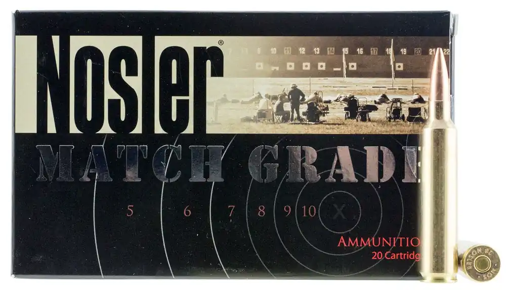 Nosler Match Grade 28 Nosler 168 Gr. Custom Competition HPBT 20/Box