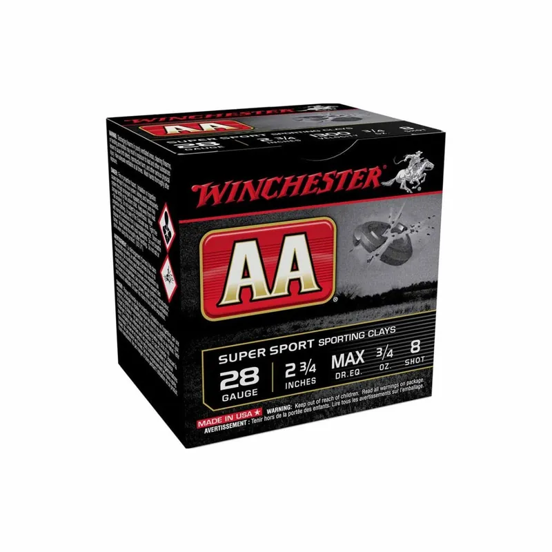 Winchester 28ga Super Sport 3/4oz 8