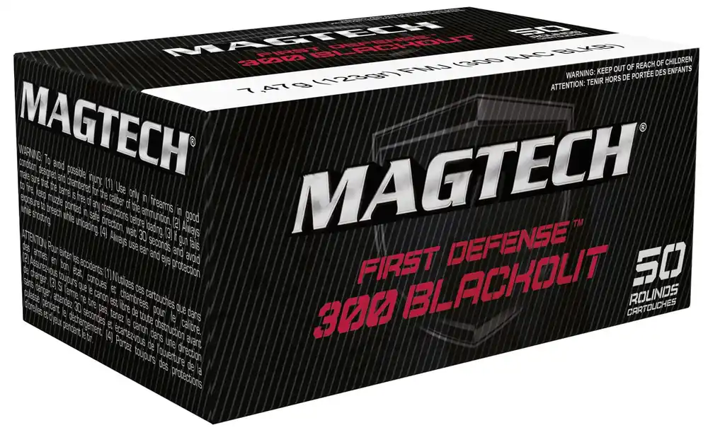 Magtech Tactical/Training 300 Blackout 200 Gr. FMJ Subsonic 50/Box