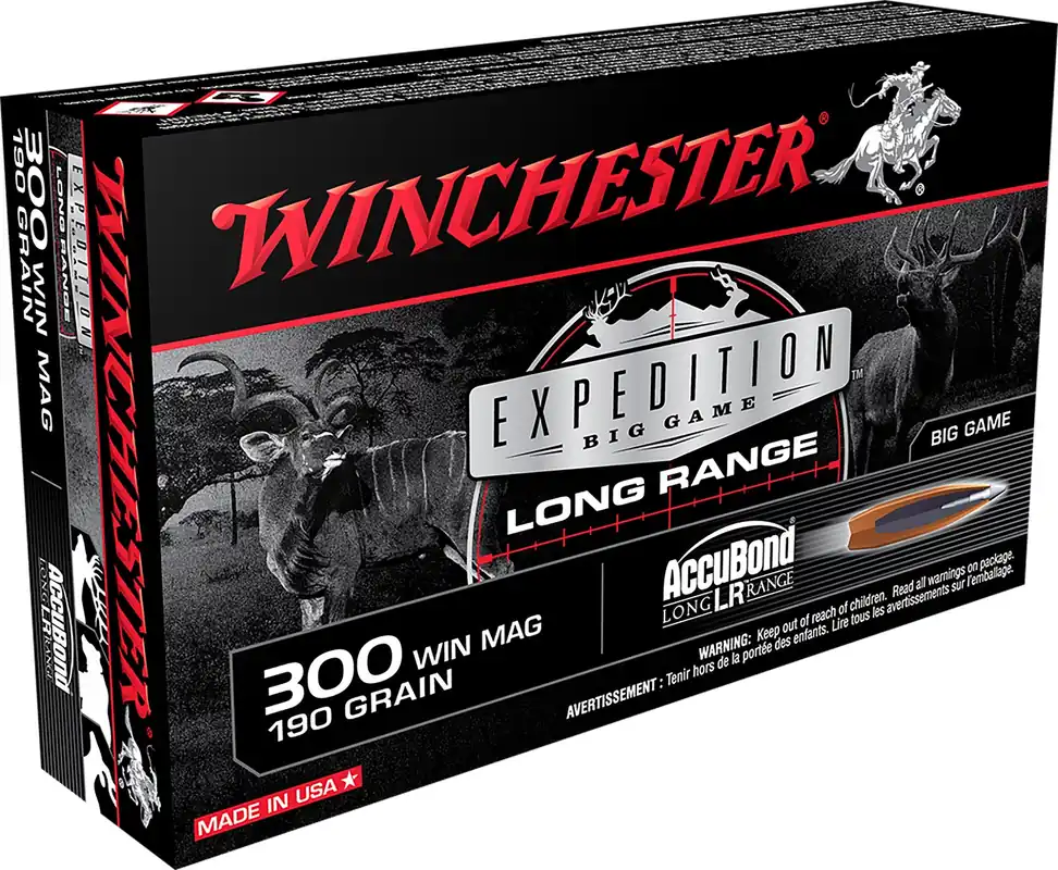 Winchester Expedition Big Game Long Range 300 Win. Magnum 190 Gr. 20/Box