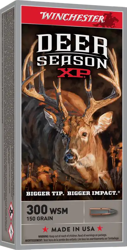 Winchester Ammo Deer Season XP 300 WSM 150 gr Extreme Point 20 Box