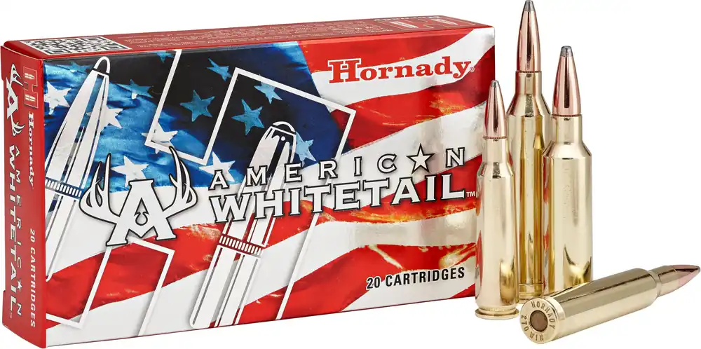 Hornady American Whitetail 300 WSM 165 Gr. InterLock Round Nose 20/Box