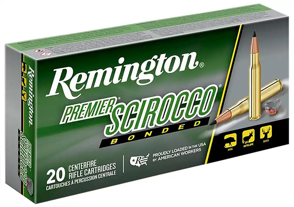 Remington Ammunition Premier Scirocco Bonded 30-06 Springfield 150 Grain Swift 20 Per Box 29318