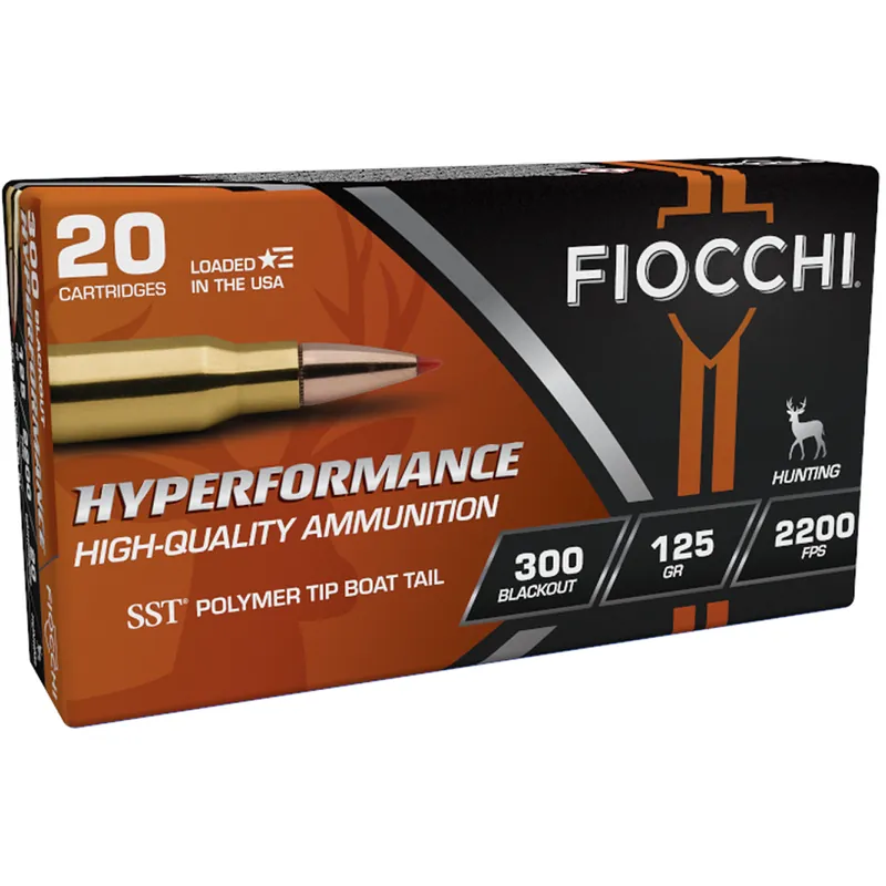 Fiocchi 300 AAC Blackout 125gr SST 25/Box