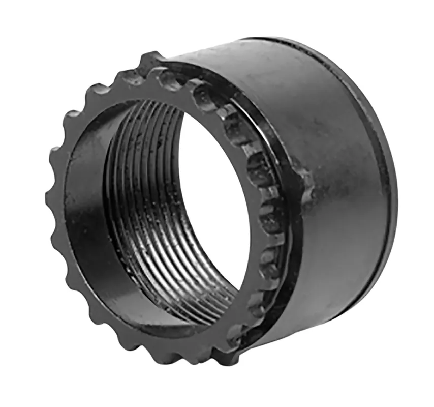 LBE Unlimited LR-308 Barrel Nut Steel Black