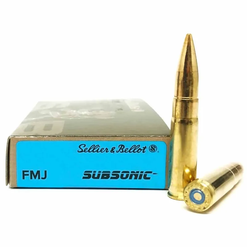 Sellier & Bellot .308 WIN 200gr Subsonic 20rd