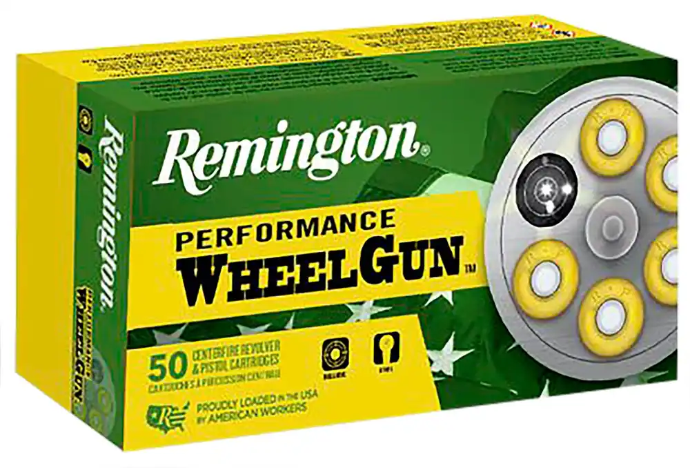 Remington Ammunition Performance WheelGun 32 S&W Long 98 gr Lead Round Nose 50 Per Box