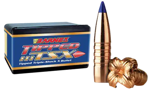 Barnes Bullets Tipped TSX 338 Cal 160 gr TTSX Flat Base 50 Rounds 30424