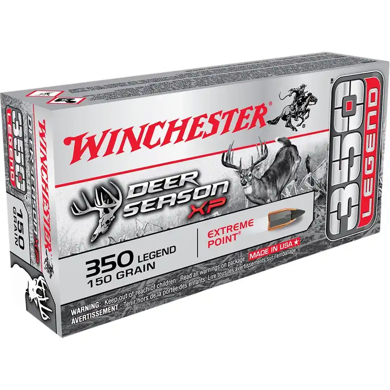 Winchester Ammo Deer Season XP 350 Legend 150 gr Extreme Point 20/Box