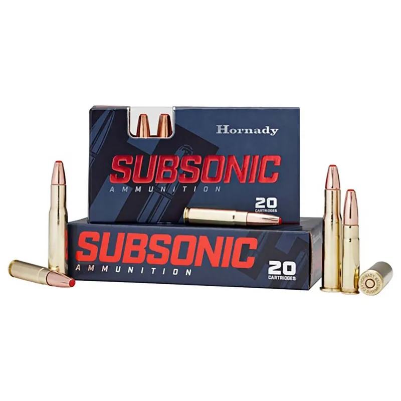 Hornady Subsonic Rifle 350 Legend 250 gr Sub-X (SX) 20/Box