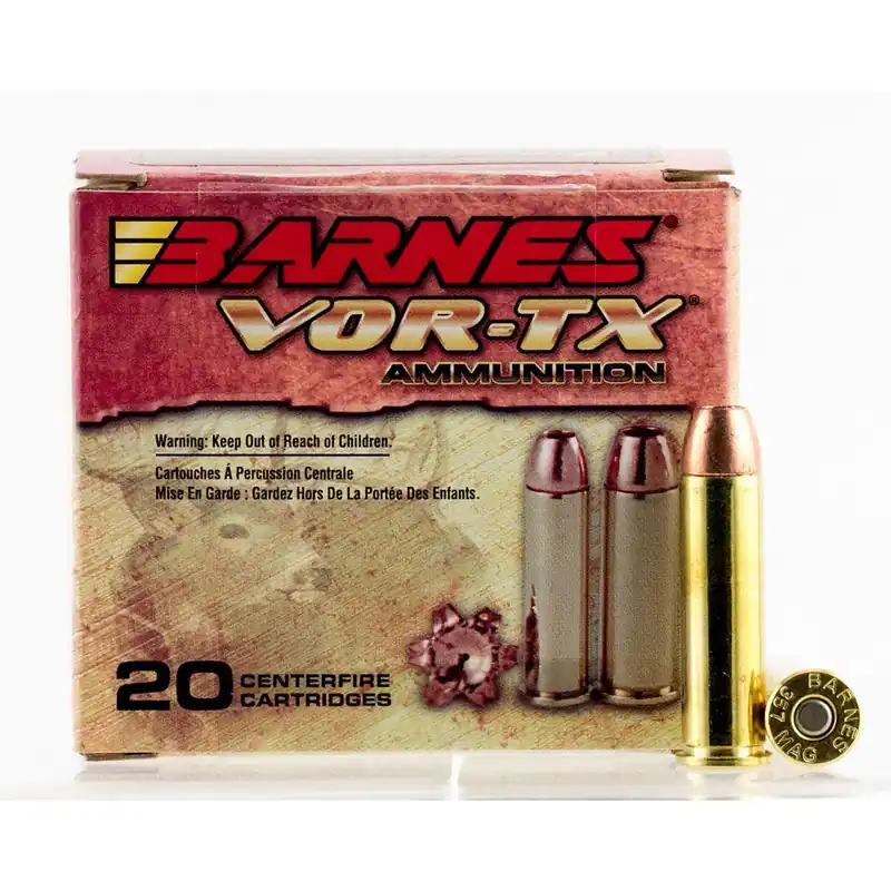 Barnes Bullets VOR-TX Handgun 357 Mag 140 gr Barnes VOR-TX XPB 20/Box