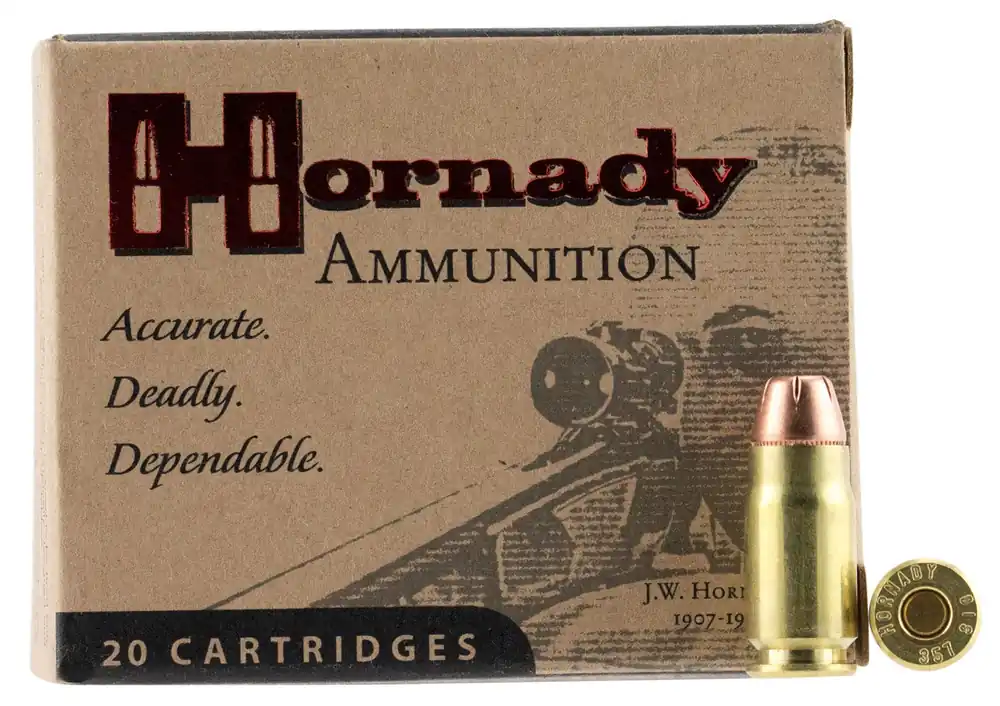 Hornady 9131 Custom Pistol Ammo 357 SIG 147 Gr XTP, 20 Rnd