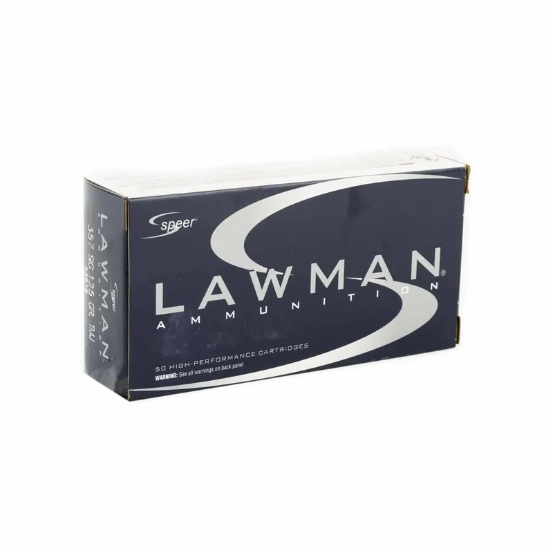 Speer 357 SIG Lawman 125gr TMJ 50rd - Box