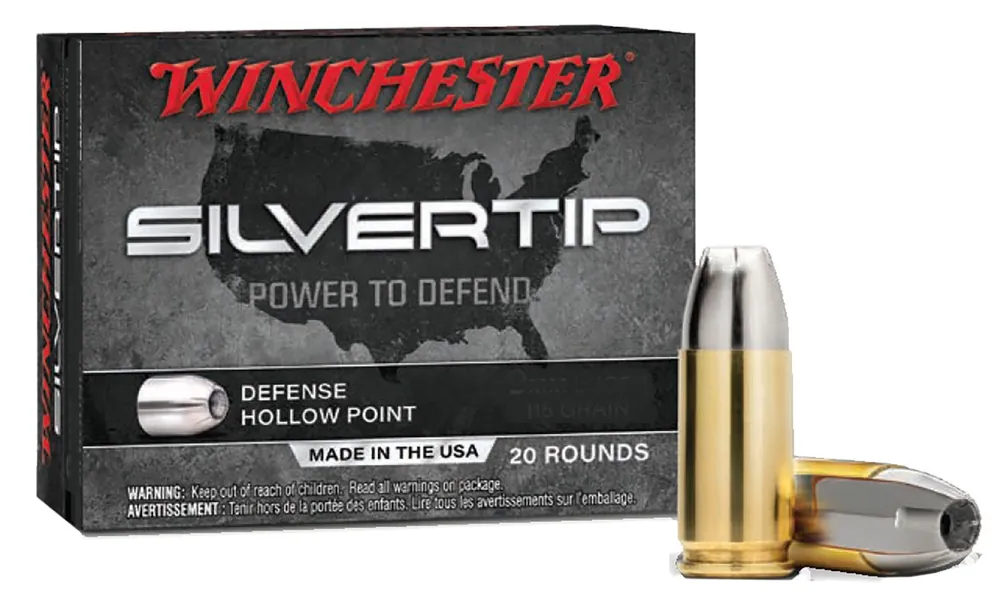 Winchester Ammo Silvertip 38 Special +P 125 gr Silvertip Jacket Hollow Point 20 Per Box