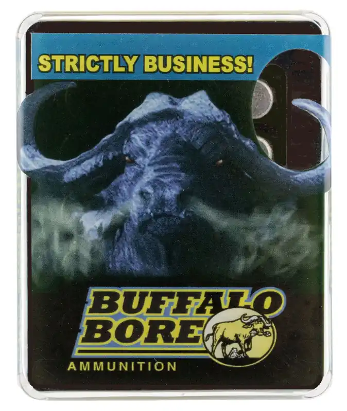 Buffalo Bore Ammunition Heavy Strictly Business 38 Special +P 125 gr Jacket Hollow Point 20 Per Box
