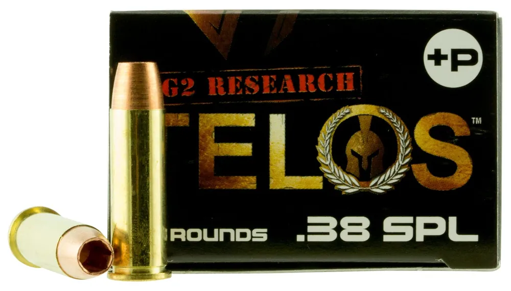 G2 Research Telos 38 Special +P 105 gr Fracturing Copper Hollow Point 20 Per Box