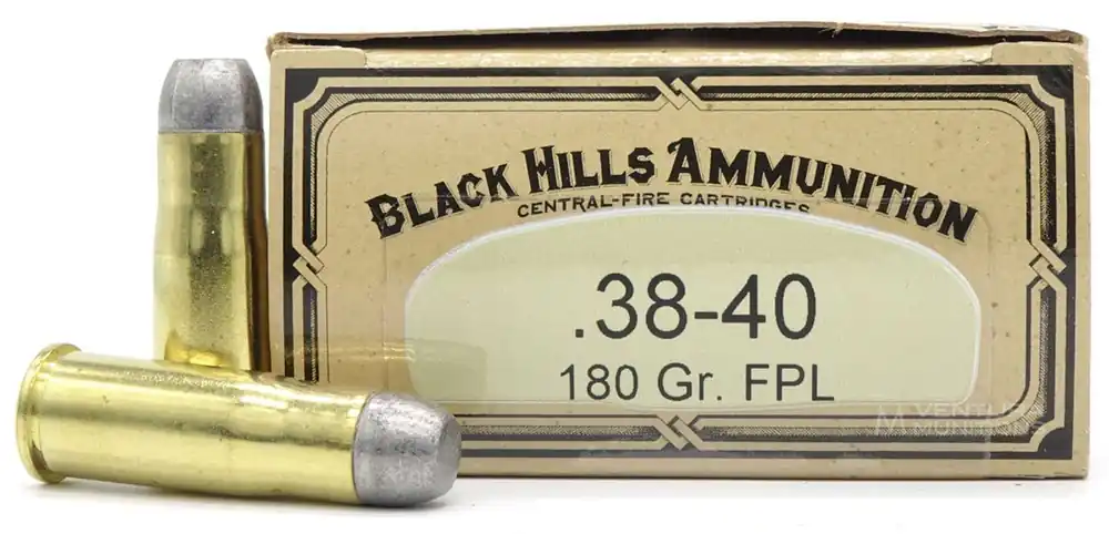 Black Hills 38-40 Winchester Ammo 180gr FPL 50rds VM1668