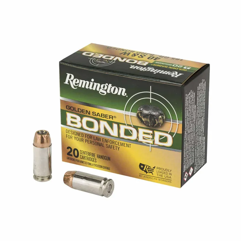 Remington 40 S&W 165gr HP 20rd - Box