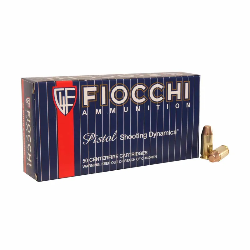 Fiocchi 40 S&W 170gr FMJ 50rd - Box