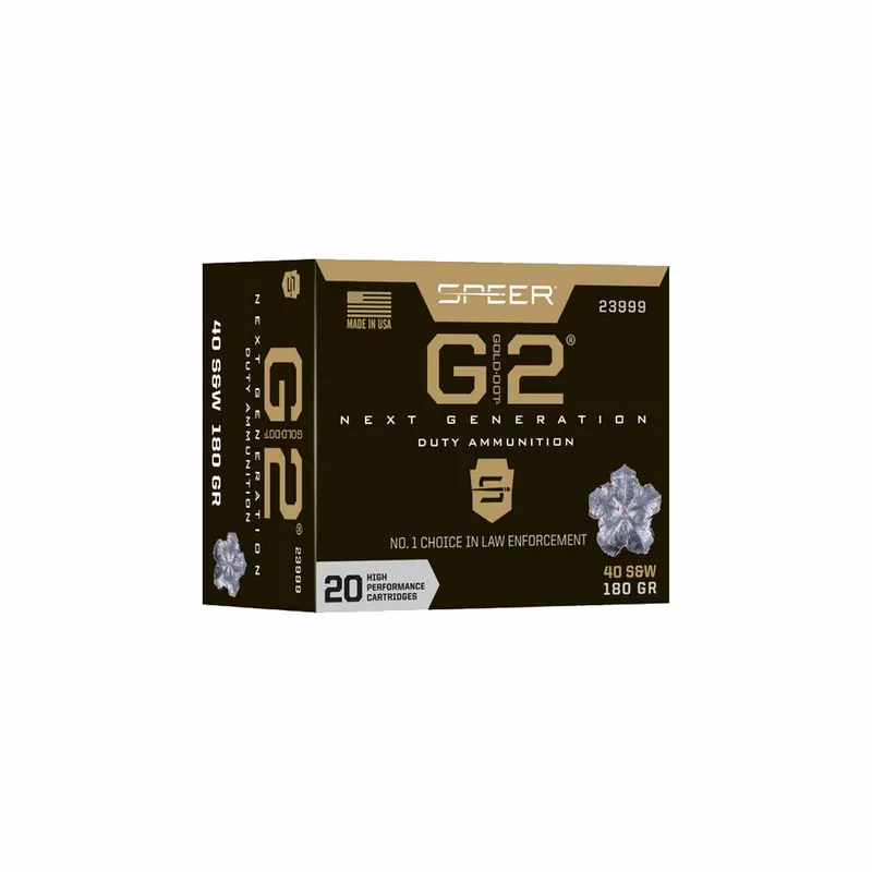 Speer 40S&W Gold Dot 180gr