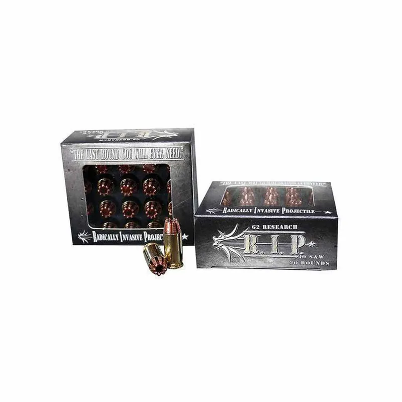 G2 Research RIP 40 S&W 115 Gr HP 20/Box