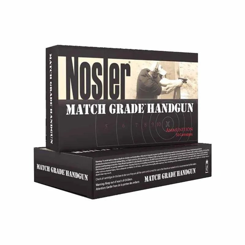 Nosler 40 S&W 180gr Match HP 50rd - Box