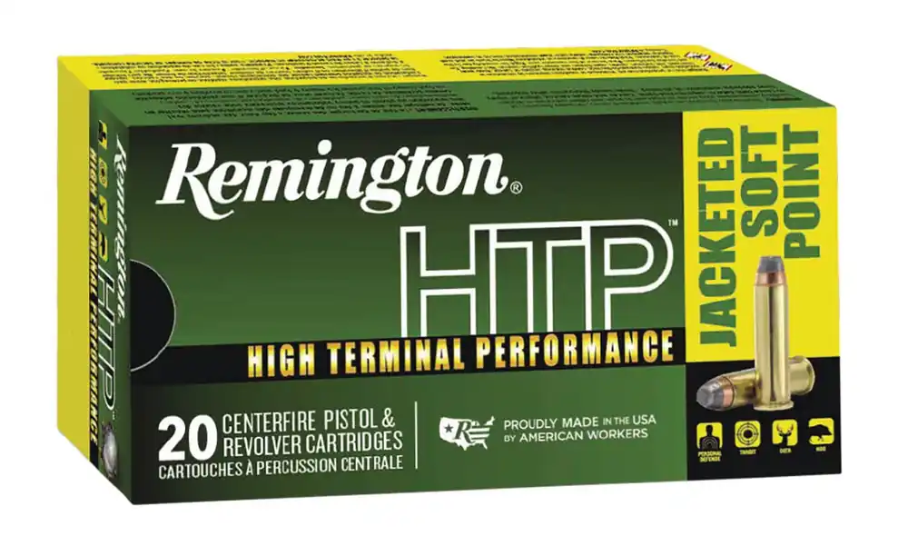 Remington RTP41MG1A HTP Pistol Ammo 41 Rem Mag, JSP, 210 Gr, 20 Rnd