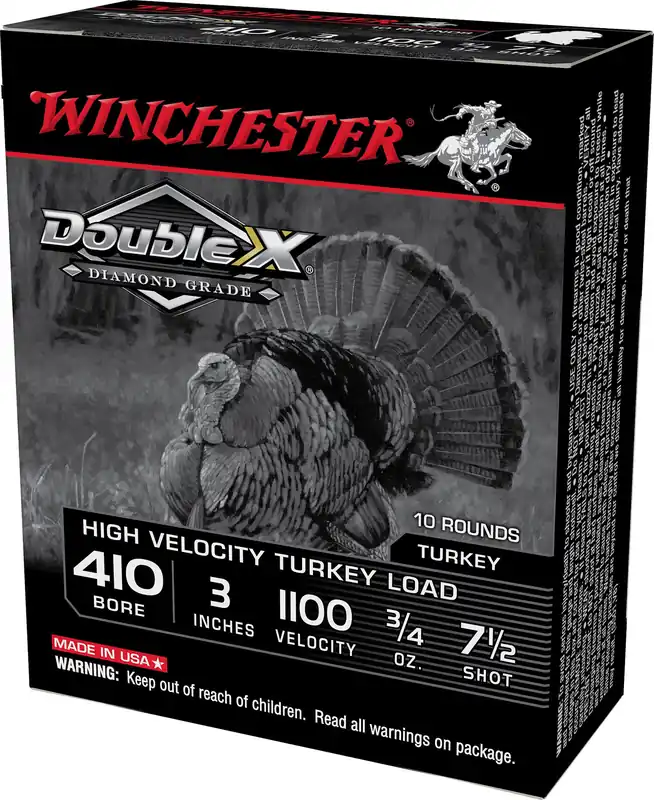 Winchester Double X Diamond Grade 410 GA 3" 3/4 oz. 7.5 Shot 10/Box