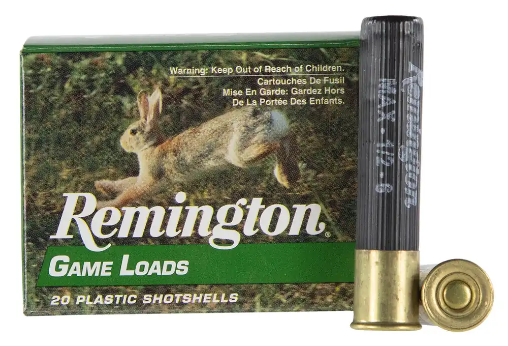 Remington Ammunition Game Load 410 Gauge 2.50" 1/2 oz 6 Shot 20 Per Box