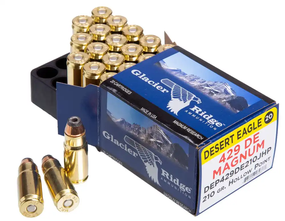 Magnum Research Desert Eagle 429 DE 210 gr Jacketed Hollow Point 20 Per Box