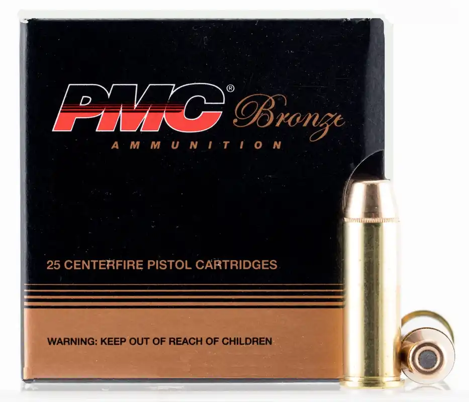 PMC 44D Bronze Pistol Ammo 44 MAG TC-SP, 240 Gr, 1497 fps, 25 Rnd