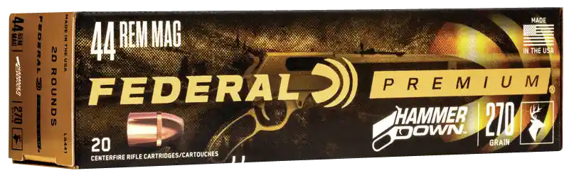 Federal Premium HammerDown 444 Marlin 270 Gr. Bonded HP 20/Box