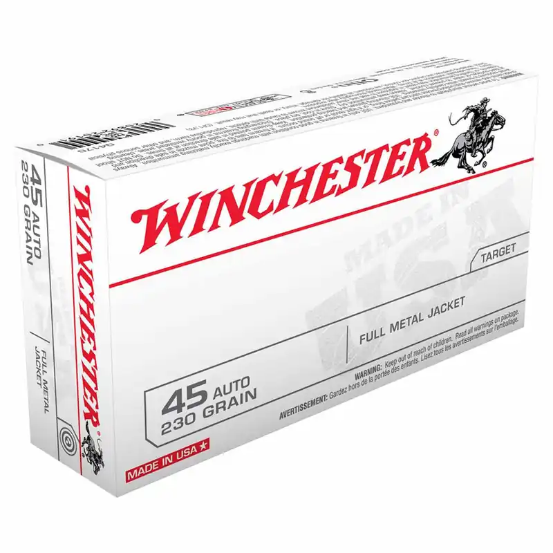 Winchester 45 Auto 230gr FMJ 50rd
