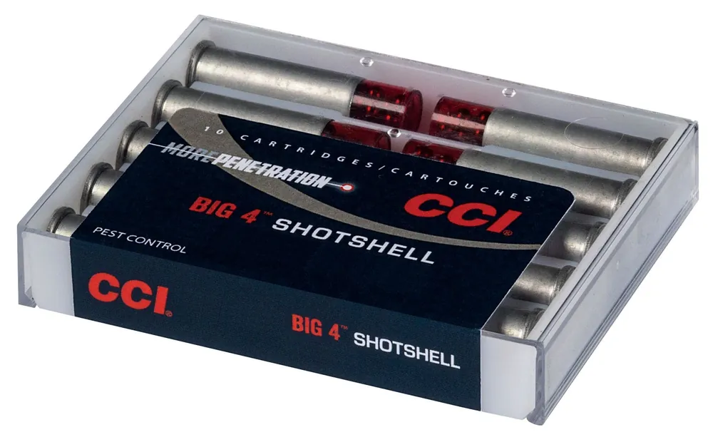 CCI 3722CC Centerfire Pistol Shotshell, 45 Colt, 4 Shot, 10 Rnd