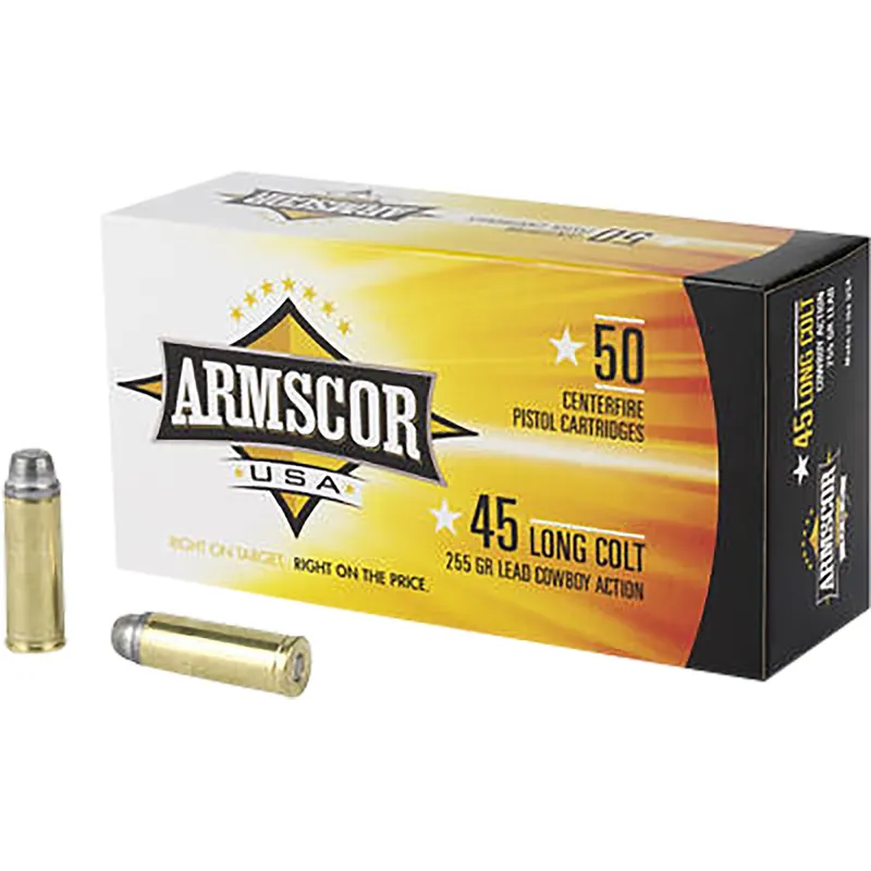 Armscor USA 45 Colt (LC) 225 gr Lead 50 Per Box