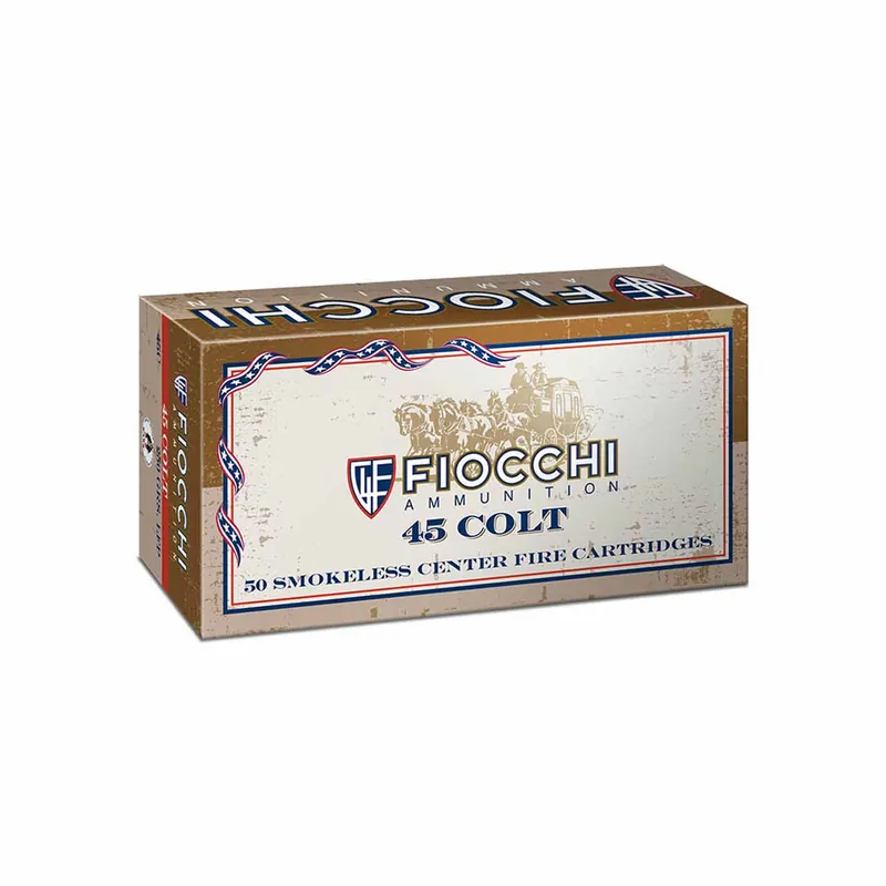 Fiocchi 45 LC Cowboy 250gr Lead 50rd - Box