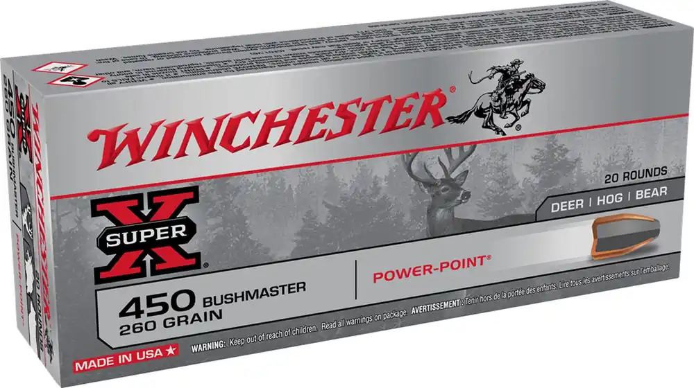 Winchester Power-Point 450 Bushmaster 260 Gr. 20/Box