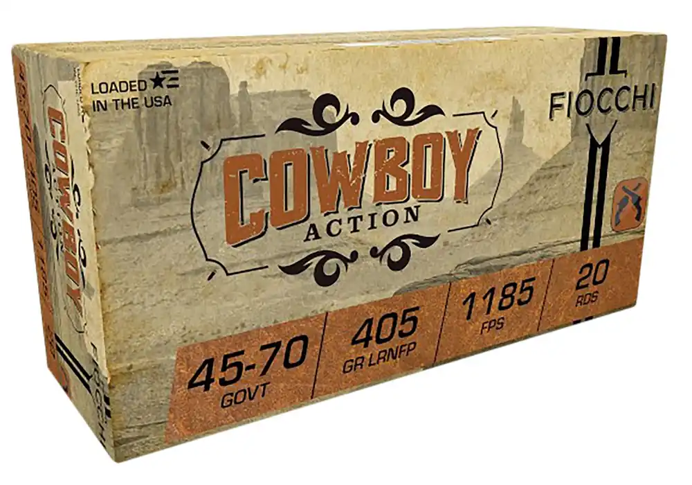 Fiocchi Cowboy Action 45-70 Gov. 405 Gr. LRNFP 20/Box
