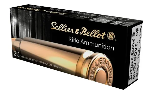 Sellier & Bellot Rifle 45-70 Gov 405 Gr. Soft Point 20/Box