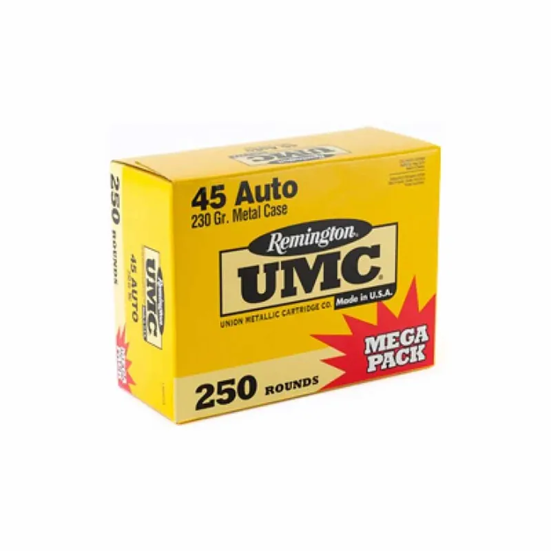 Remington 45ACP 230gr FMJ 250rd - Box