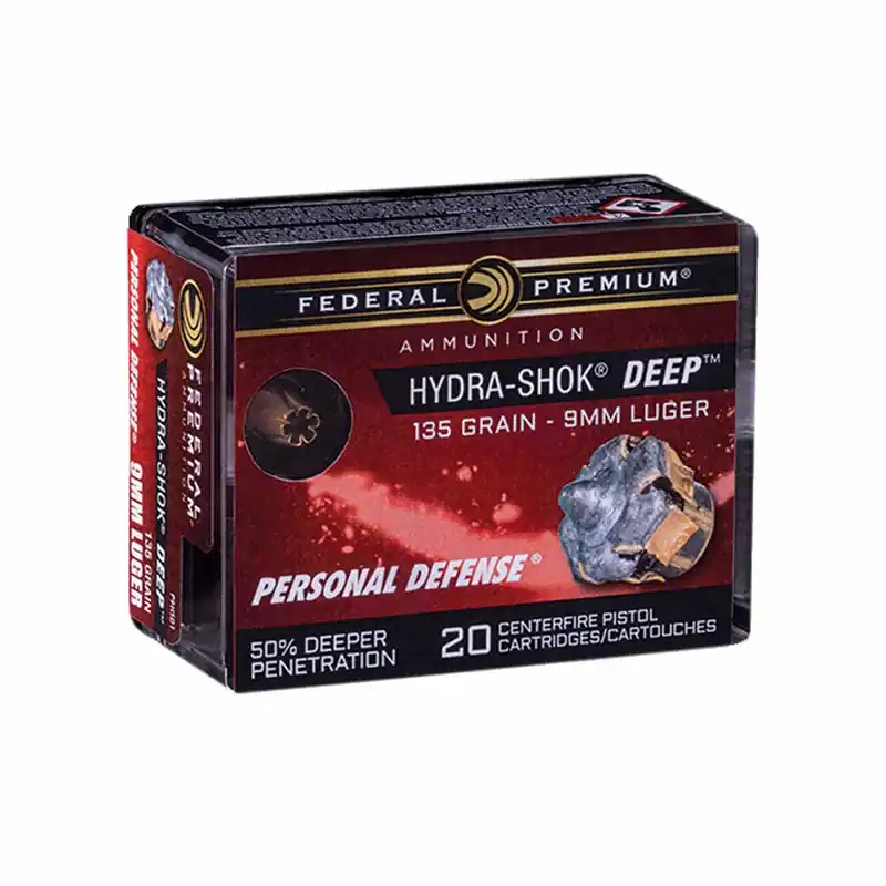 Federal 45 ACP Hydra-Shok Deep 210gr 20rd Box