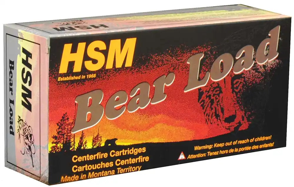 HSM Bear Load 460 S&W Mag 325 gr Wide Flat Nose 20 Per Box