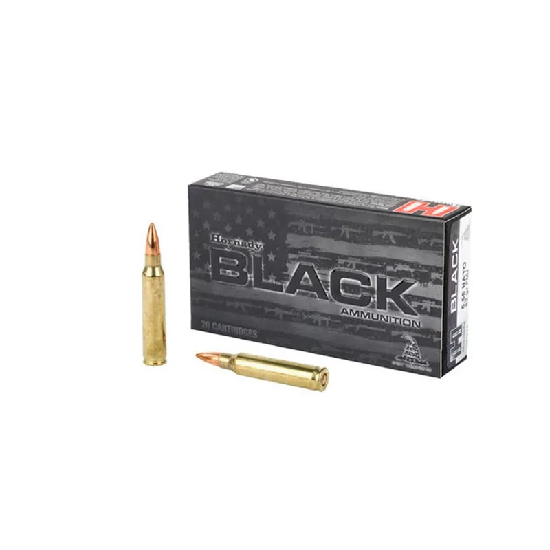 Hornady Black 5.56 Nato 62GR FMJ 20rd