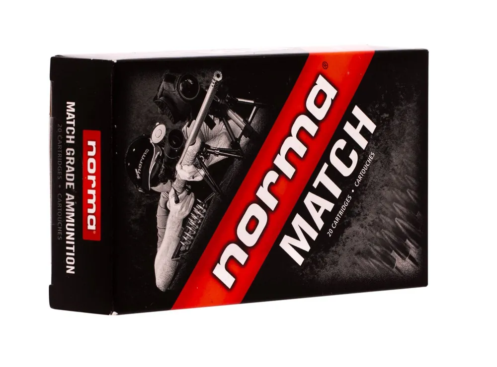 Norma Ammunition Dedicated Precision Golden Target Match 6.5 Creedmoor 130 gr Hollow Point Boat Tail 20 Box