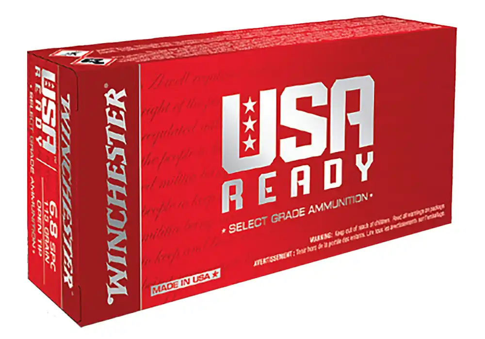 Winchester USA Ready 6.5 Creedmoor 140 Gr. Open Tip 20/Box