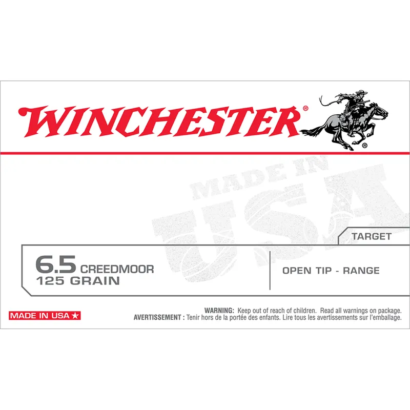 Winchester USA 6.5 Creedmoor 125 Gr 20/Box