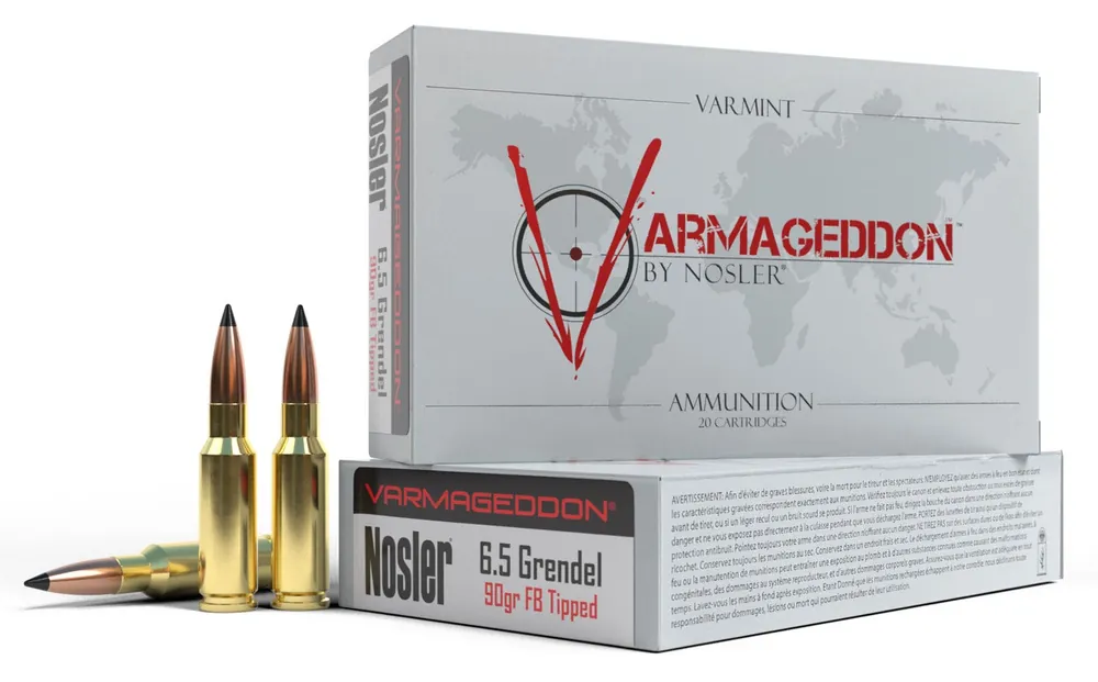 Nosler Varmageddon 6.5 Grendel 90 Gr. FB Tipped 20/Box