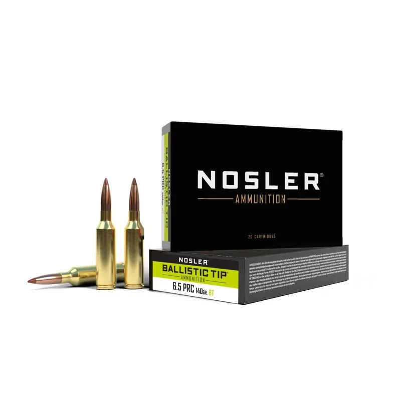 Nosler 6.5 PRC 140GR Ballistic tip 20rd