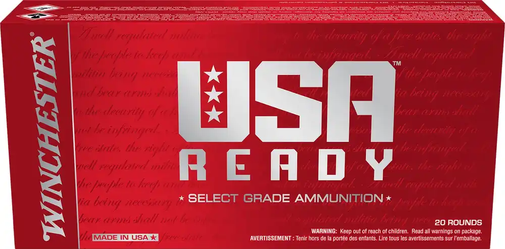 Winchester USA Ready 6.5 PRC 140 Gr. Open Tip 20/Box